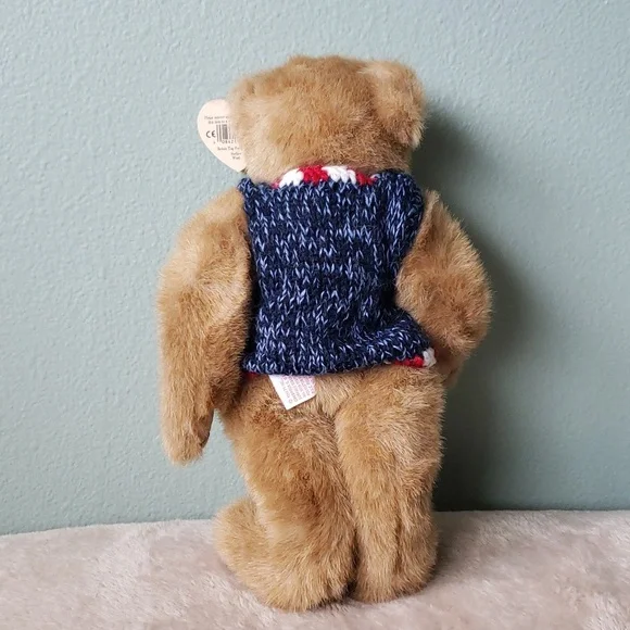 Digby, 11" Ty Attic Treasure Teddy Bear🧸 USA Sweater, NWT PVC Pellets - Picture 11 of 11